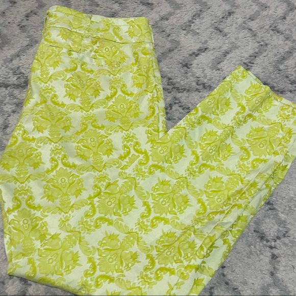 Anthropologie Cartonnier Brocade Charlie Cropped Trousers - Picture 5 of 6